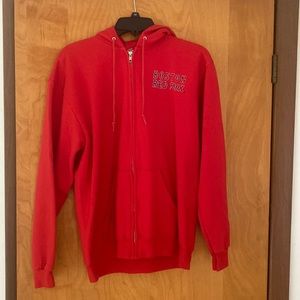 Vintage Boston Red Sox Zip-Up Hoodie